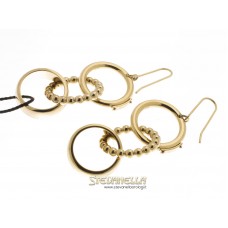 D&G orecchini Triplet acciaio dorato referenza DJ0659 new